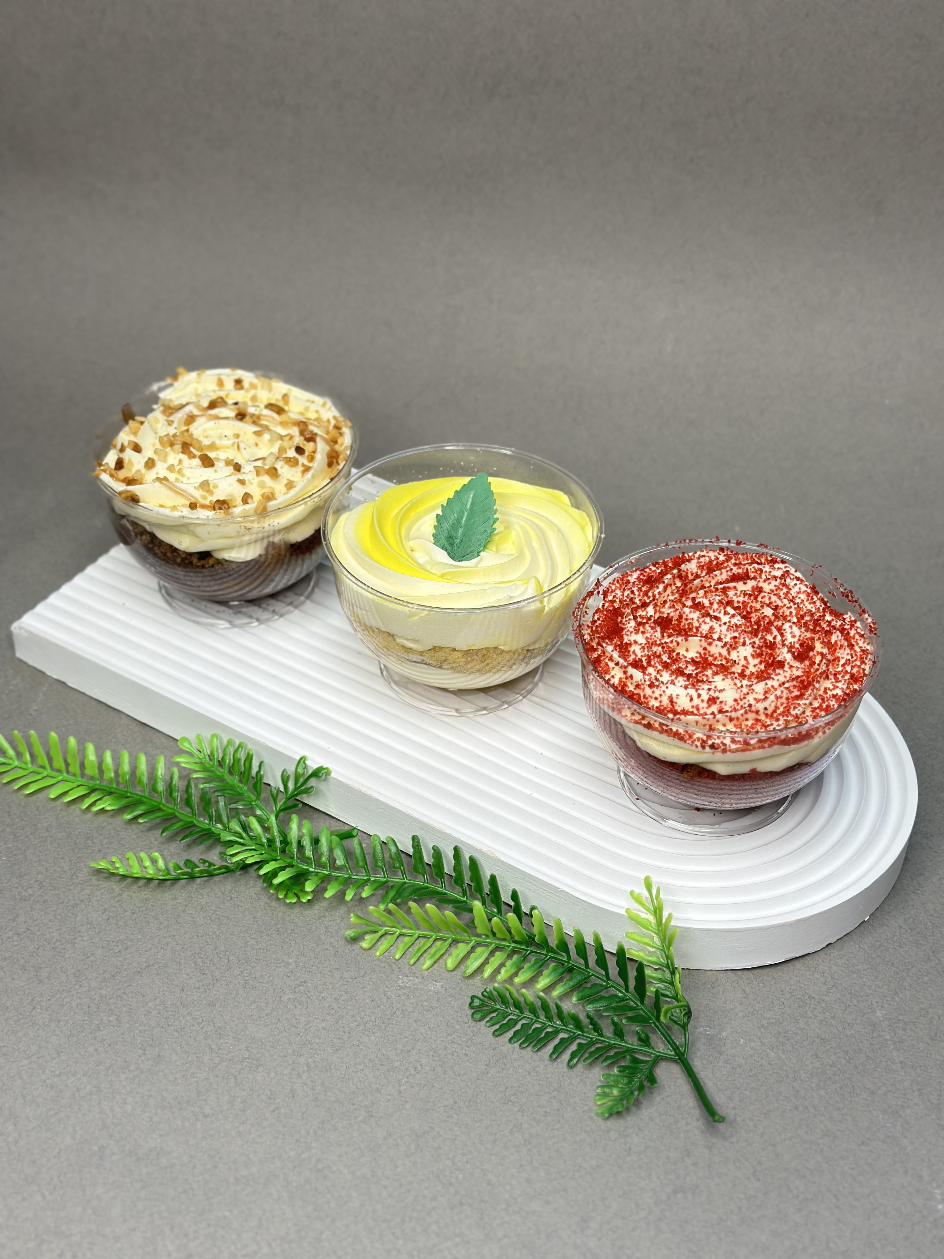 Десерты в стаканах